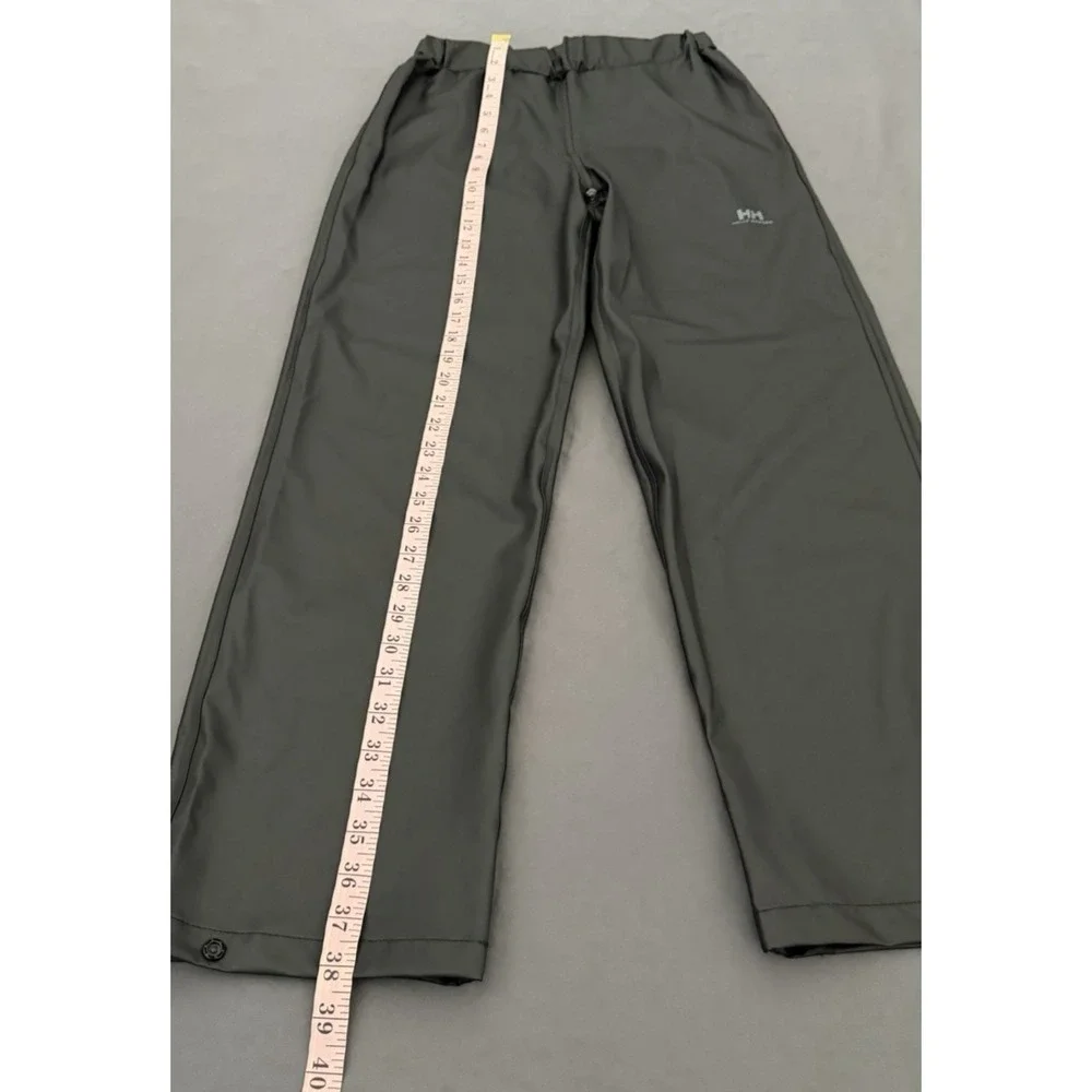 Helly Hansen Rain Pants Size 152/12 Black Voss Waterproof Junior Youth Outdoors